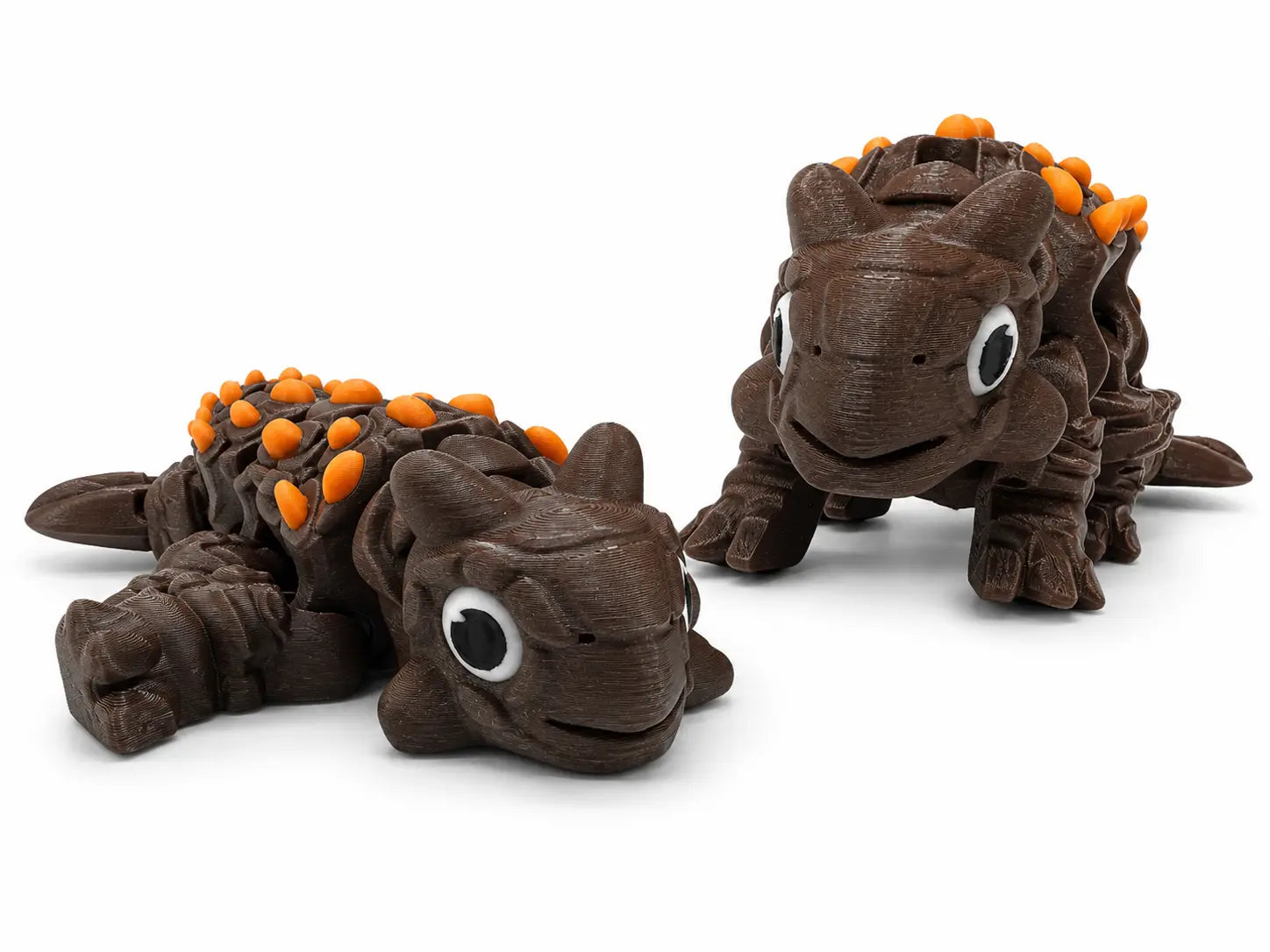 Dinosaure ankylosaure articulé