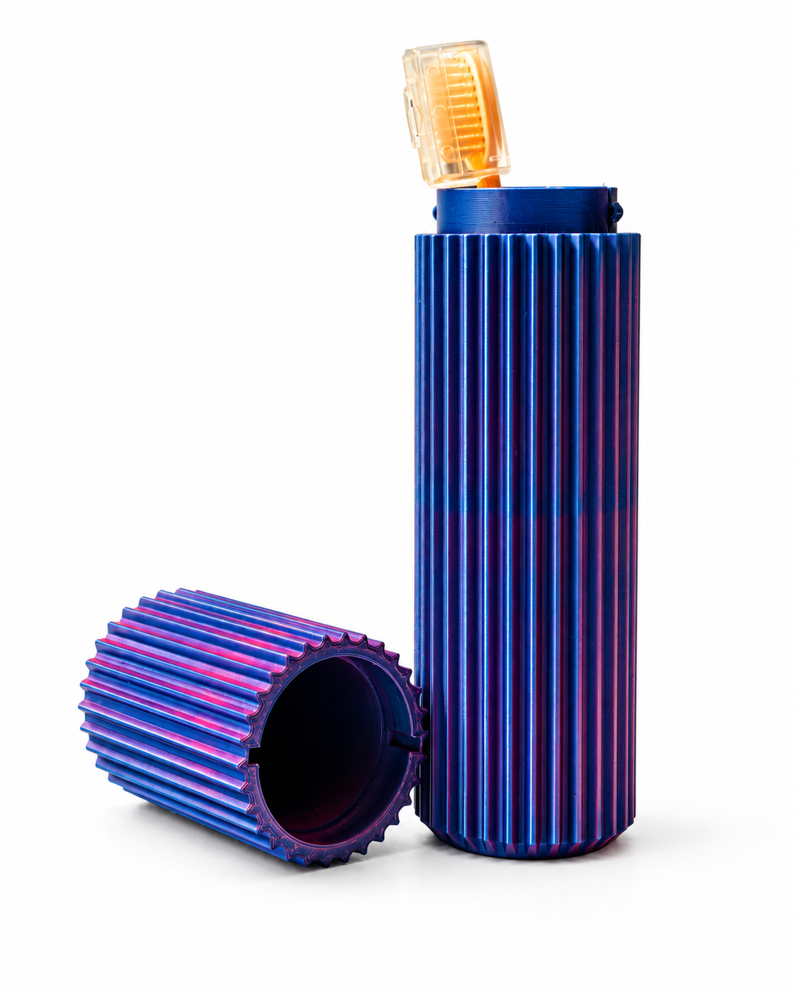 Boite de transport pour brosse a dents