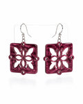 Paire de boucles d'oreilles en acrylique