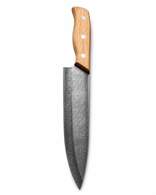 Couteau de cuisine gravé