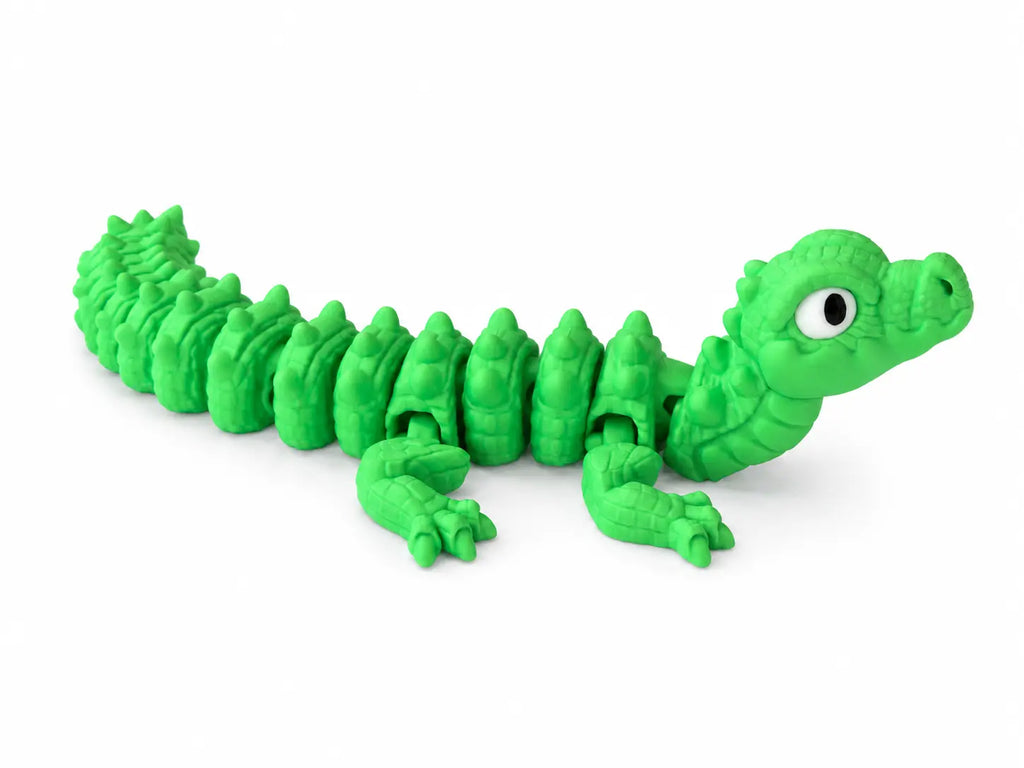 Jouet crocodile « cartoon » articulé