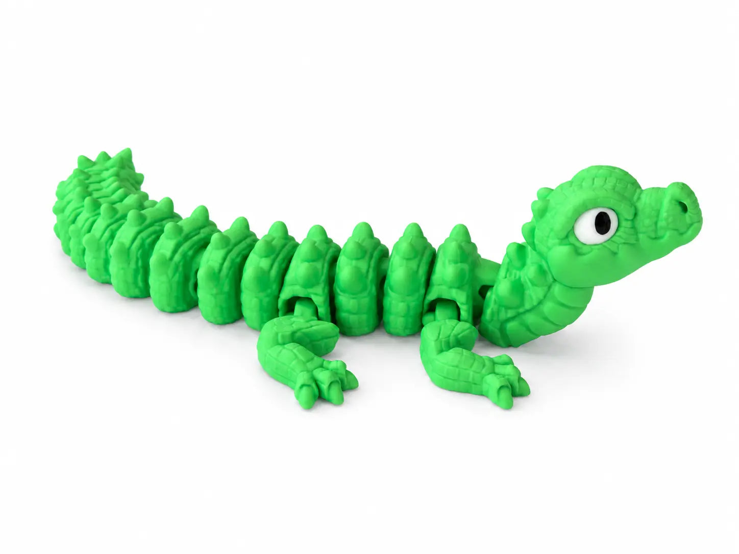 Jouet crocodile « cartoon » articulé