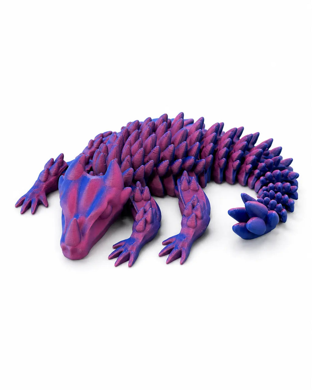 Jouet dragon épineux articulé