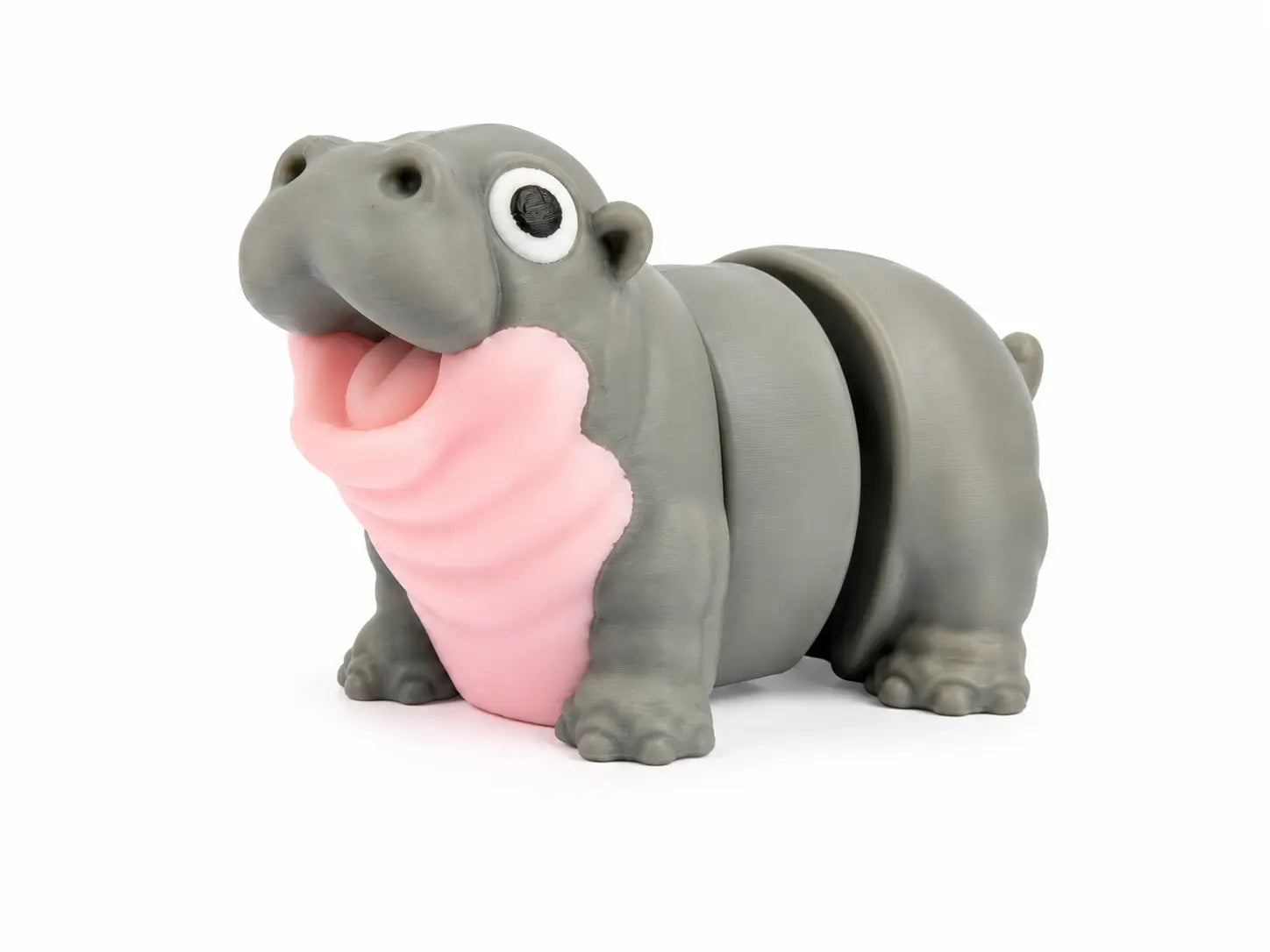 Jouet hippopotame articulé