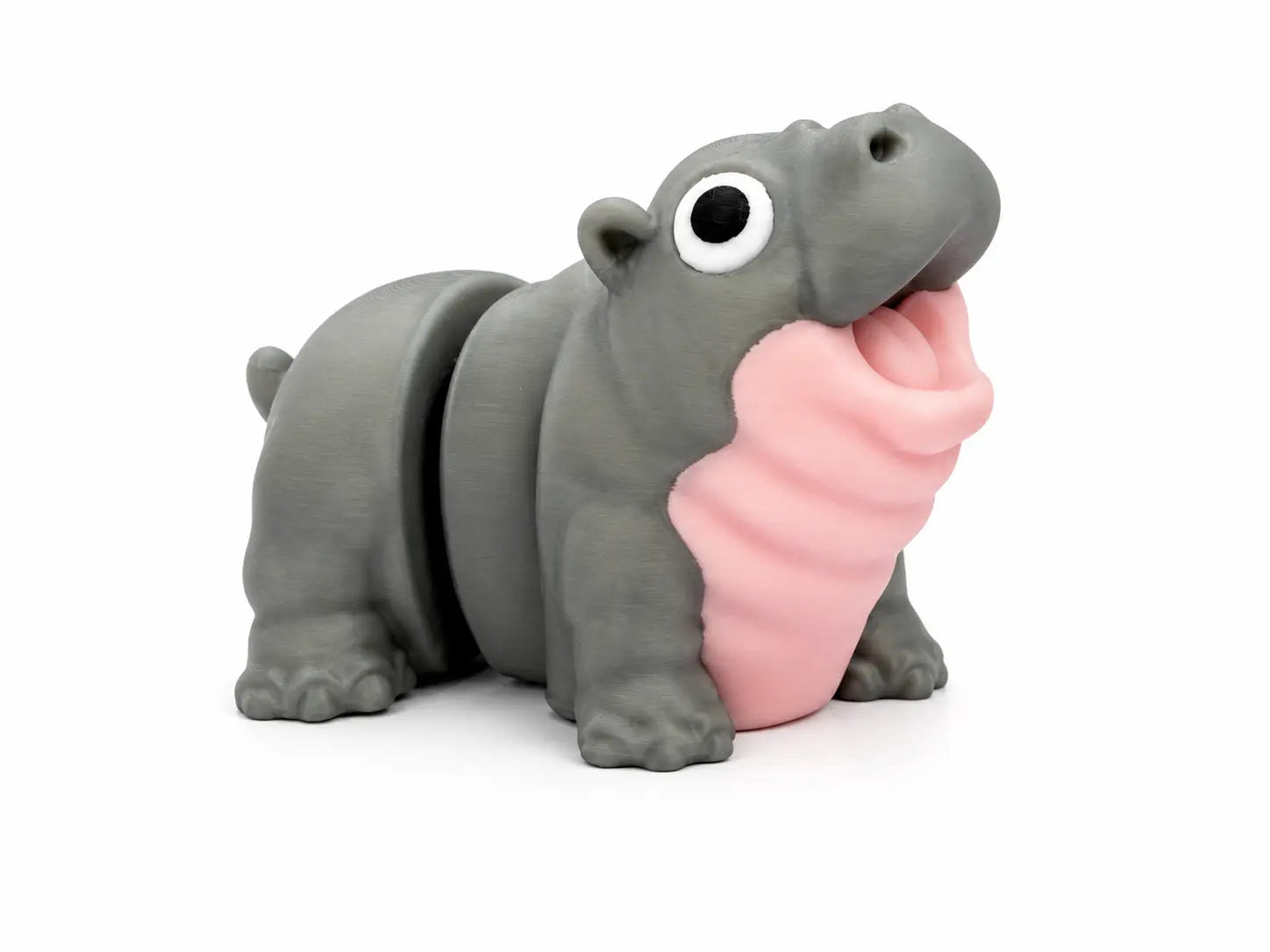 Jouet hippopotame articulé