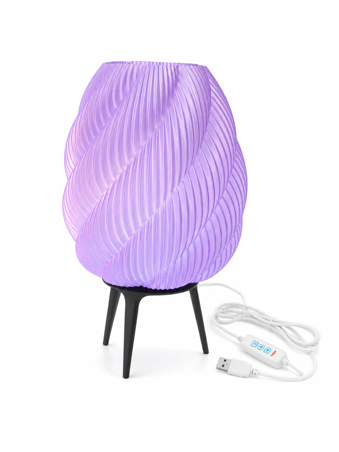 Lampe sur trépied « Spiral »  USB