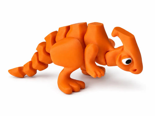 Dinosaure Parasaure articulé