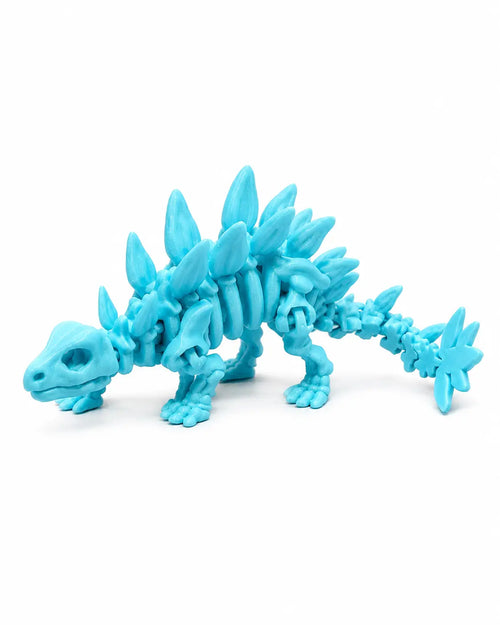 Dinosaure stégosaure squelette articulé