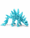 Dinosaure stégosaure squelette articulé
